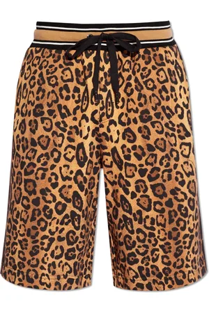 Dolce & Gabbana Casual Shorts, male, , Size: L Shorts with animal motif