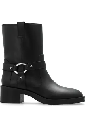 Stuart Weitzman Lace-up Boots, female, , Size: 10 1/2 US Leather Ankle Boots Jax