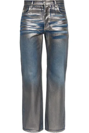 MISBHV Straight Jeans, male, , Size: W26 Jeans with logo