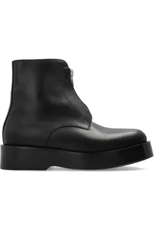 Bottega Veneta Ankle Boots, male, , Size: 8 US Leather boots Torino