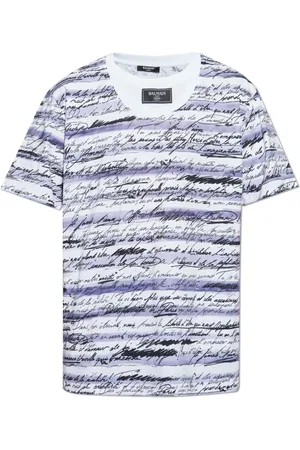 Balmain T-Shirts, male, , Size: M T-shirt with print
