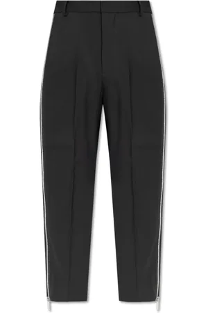 Dsquared2 Straight Trousers, male, , Size: S Pants with Inserts