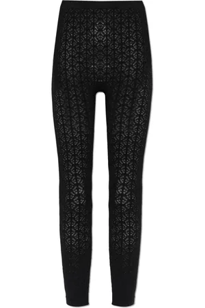 Alaïa Leggings, female, , Size: XS Ribbed trousers