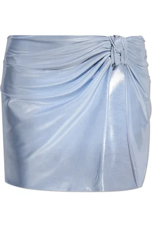 MISBHV Short Skirts, female, , Size: L Short skirt with metallic finish