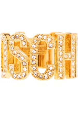 Moschino Rings, female, , Size: S Ring with logo