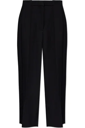 Balmain Straight Trousers, female, , Size: M Creased Trousers