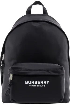 Burberry Backpacks, male, , Size: ONE SIZE Logo Print Backpack