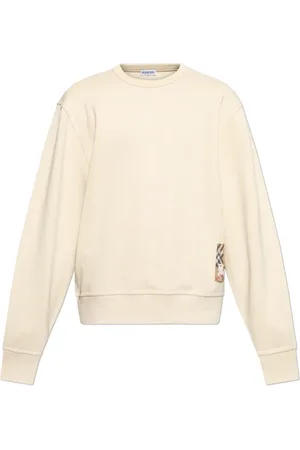 Burberry Sweatshirts, male, , Size: S Sweatshirt with patch