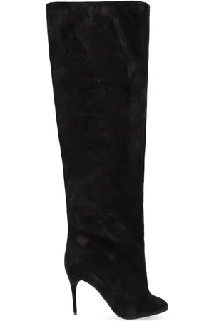 Alaïa Heeled Boots, female, , Size: 10 US Leather boots