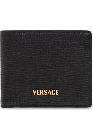 VERSACE Wallets & Cardholders, male, , Size: ONE SIZE Leather Wallet