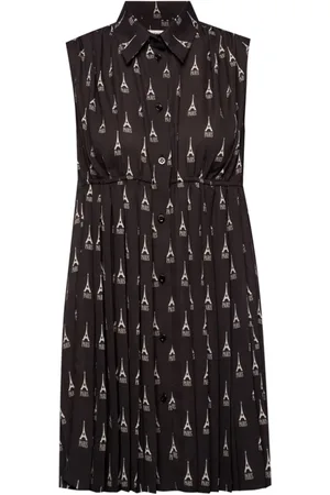Balenciaga Short Dresses, female, , Size: S Patterned sleeveless dress