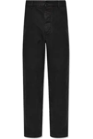 Dsquared2 Straight Trousers, male, , Size: 2XL Pants with Logo