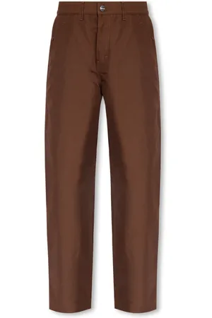 Salvatore Ferragamo Straight Trousers, male, , Size: M Straight Leg Trousers