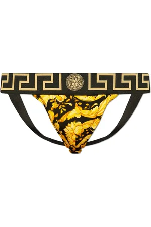 VERSACE Bottoms, male, , Size: 3XL Patterned jockstraps