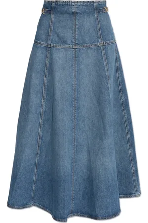 ULLA JOHNSON Denim Skirts, female, , Size: 3XS Denim skirt The Brigette
