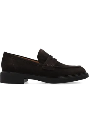 Gianvito Rossi Loafers, female, , Size: 11 US Suede ‘Harris’ loafers
