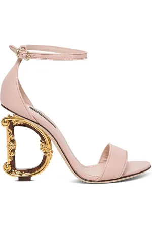 Dolce & Gabbana High Heel Sandals, female, , Size: 7 1/2 US High Heel Leather Sandals
