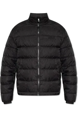 VERSACE Down Jackets, male, , Size: S Jacket with standing collar