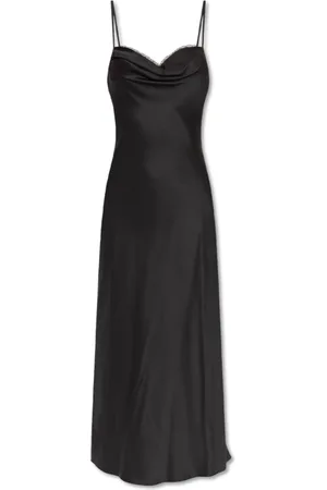 Alexander McQueen Midi Dresses, female, , Size: 2XS Silk Slip Dress