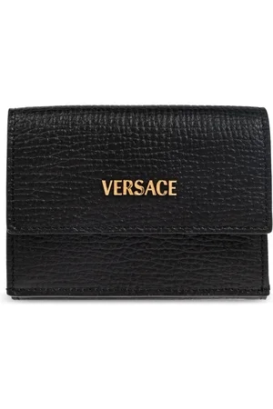 VERSACE Wallets & Cardholders, male, , Size: ONE SIZE Leather wallet
