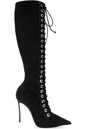 Casadei Heeled Boots, female, , Size: 10 US Heeled Boots