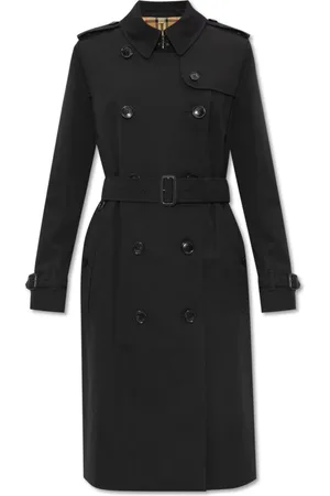 Burberry Trench Coats, female, , Size: 3XS Kensington Long Trench Coat