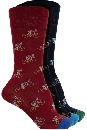 Paul Smith Socks, male, , Size: ONE SIZE Three-pack of Cotton Socks
