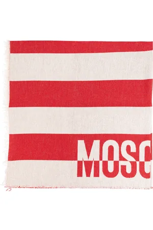 Moschino Scarves, unisex, , Size: ONE SIZE Scarf with logo