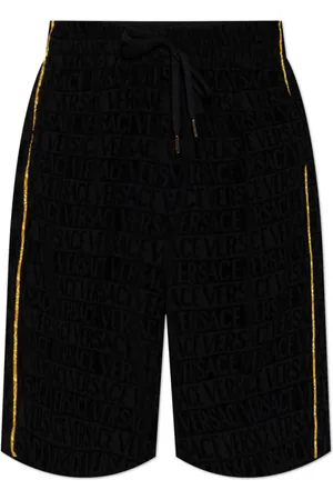 VERSACE Casual Shorts, male, , Size: XS Logo shorts
