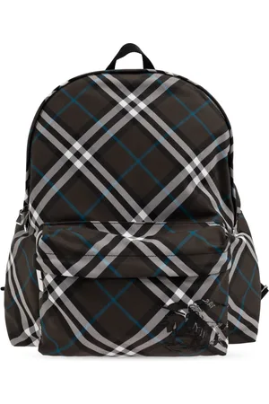 Burberry Backpacks, male, , Size: ONE SIZE Backpack with Check Pattern