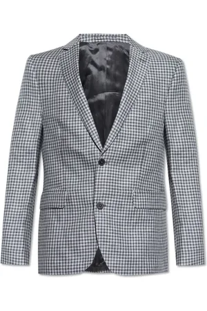 OFFICINE GENERALE Blazers, male, , Size: XL Houndstooth blazer