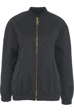 Elisabetta Franchi Bomber Jackets, female, , Size: M Bomber Jacket with Monogram