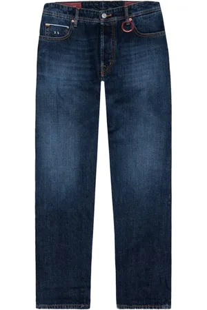 sartoria tramarossa Slim-fit Jeans, male, , Size: W33 Selvedge Jeans with Removable Initials
