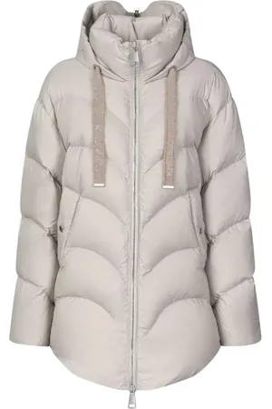 Khrisjoy Winter Jackets, female, , Size: S Cream Quilted Jacket