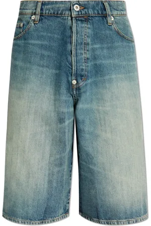 Kenzo Denim Shorts, male, , Size: W33 Denim Shorts with Vintage Effect