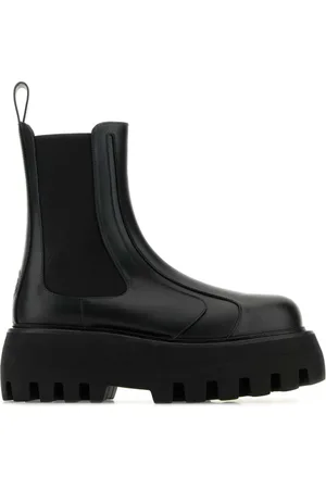 Alexander McQueen Chelsea Boots, female, , Size: 10 US Leather Chelsea Ankle Boots