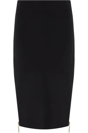 Elisabetta Franchi Pencil Skirts, female, , Size: M Midi Zipped Skirt