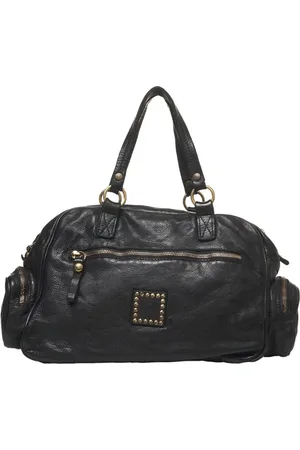 Campomaggi Handbags, female, , Size: ONE SIZE Leather Duffel Bag