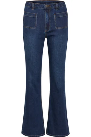 Kaffe Flared Jeans, female, , Size: 2XL Flared Jeans