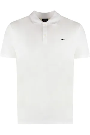 Paul & Shark Polo Shirts, male, , Size: M Cotton Piqué Polo Shirt