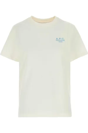 A.P.C. T-Shirts, male, , Size: S T-shirts and Polos with Embroidered Logo