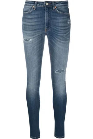 Dondup Skinny Jeans, female, , Size: W30 High Rise Skinny Jeans