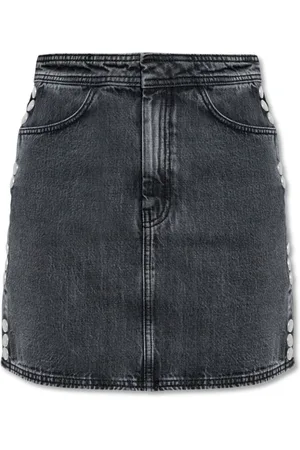 Gestuz Denim Skirts, female, , Size: XL Denim skirt Zuva