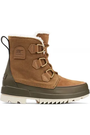 sorel Winter Boots, female, , Size: 7 1/2 US Waterproof Boots Velvet Tan/Olive Green