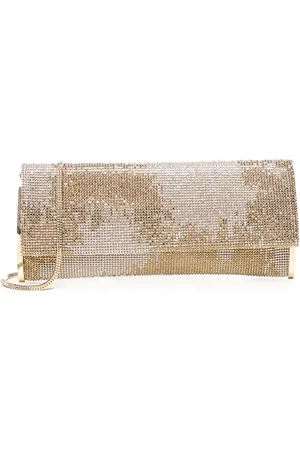 BENEDETTA BRUZZICHES Cross Body Bags, female, , Size: ONE SIZE Aluminum Mesh Shoulder Bag with Chain