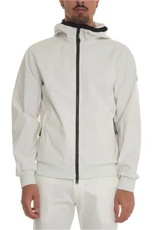 Woolrich Zip-throughs, male, , Size: XL Soft Shell Zip Hoodie Jacket
