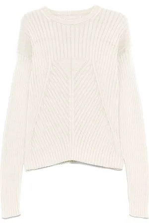 Rick Owens Round-neck Knitwear, male, , Size: M Sweater with Extra-Long Sleeves
