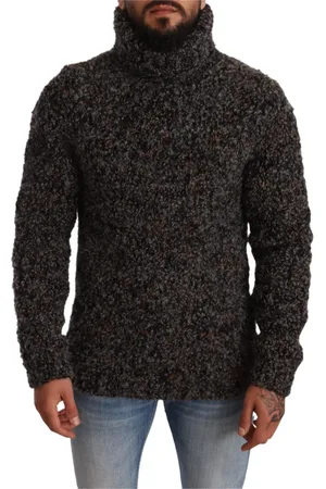 Dolce & Gabbana Turtlenecks, male, , Size: S Elegant speckled turtleneck sweater