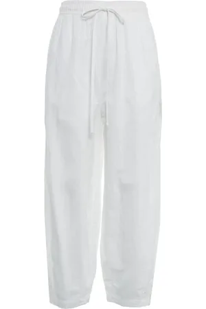 THOM KROM Wide Trousers, female, , Size: M Linen Pants Elegant Style