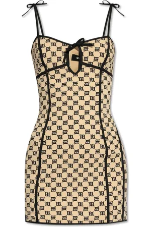 MISBHV Short Dresses, female, , Size: M Strappy dress with monogram